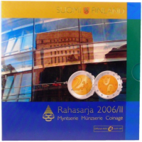 Finnland euro set BU 2006 - Parlamentsreform 2006