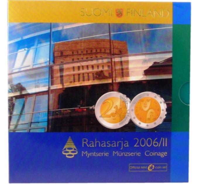 Finnland euro set BU 2006 - Parlamentsreform 2006
