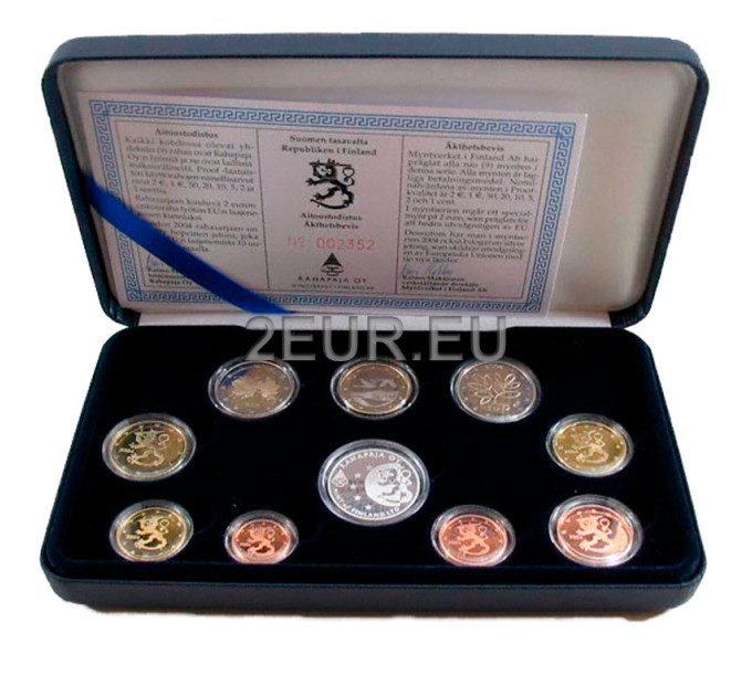 Finnland Euro-Münzsatz PP 2004