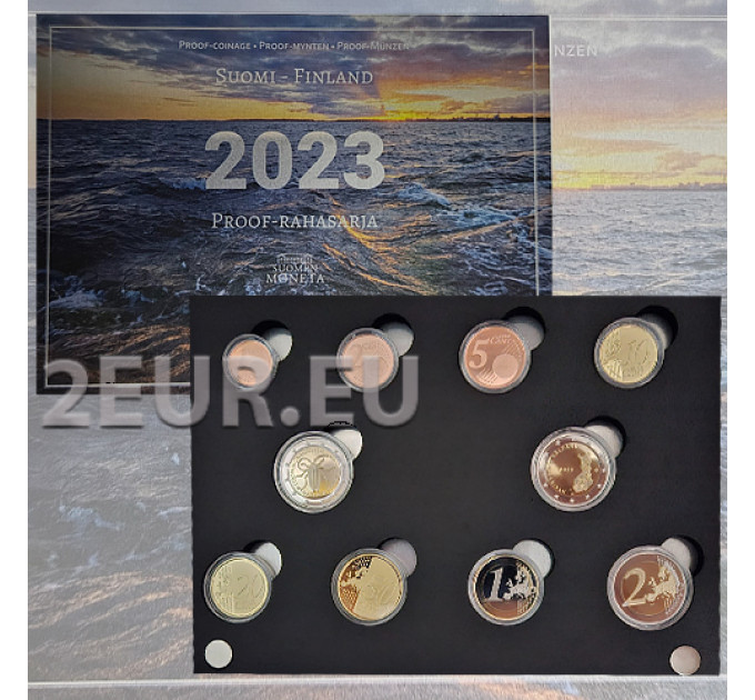 Finnland PP Euro-Münzsatz 2023