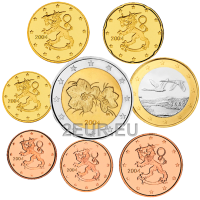 Finnland UNC 2004 - Euro-Münzsatz