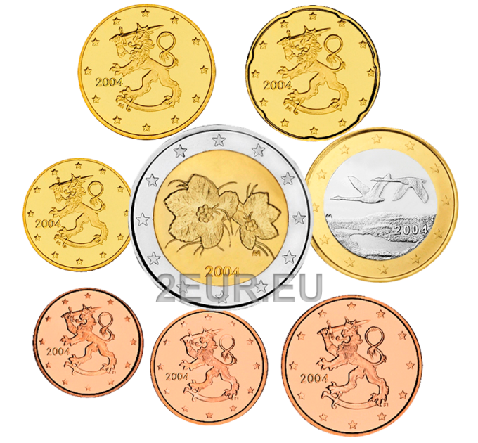 Finnland UNC 2004 - Euro-Münzsatz