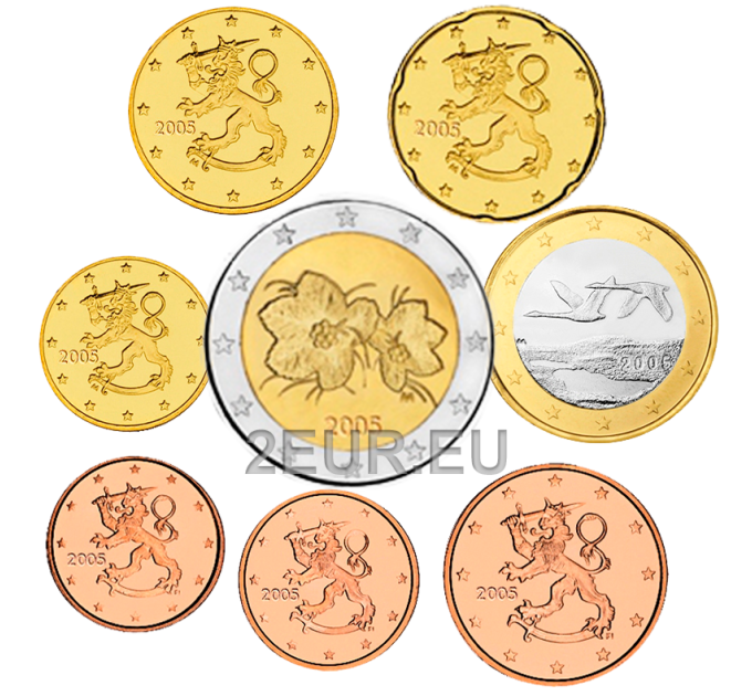 Finnland UNC 2005 - Euro-Münzsatz