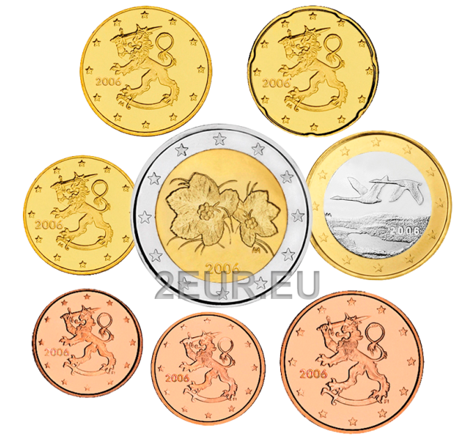 Finnland UNC 2006 - Euro-Münzsatz