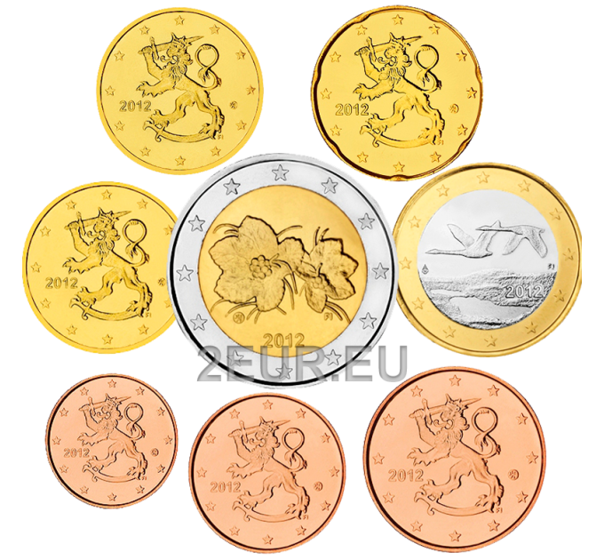 Finnland UNC 2012 - Euro-Münzsatz