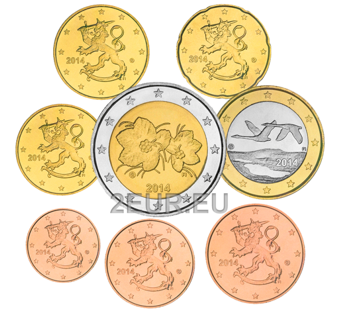 Finnland UNC 2014 - Euro-Münzsatz