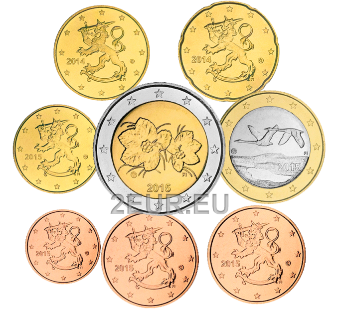 Finnland UNC 2015 - Euro-Münzsatz