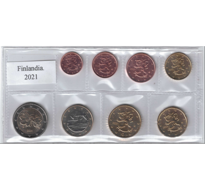 Finnland UNC 2021 - Euro-Münzsatz