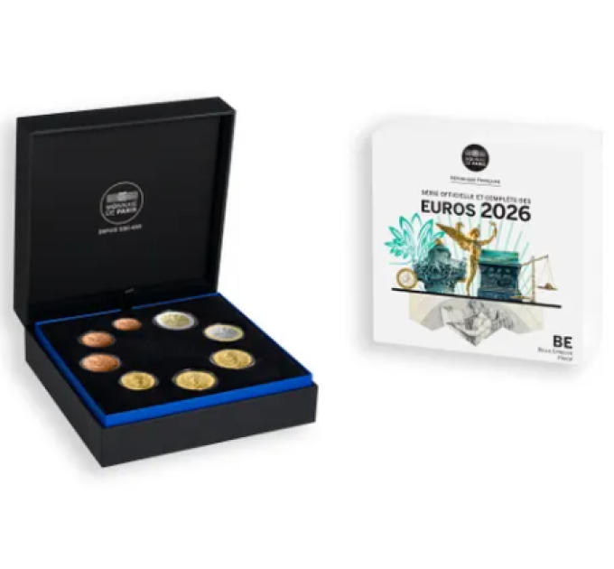 Frankreich PP Set 2026 - Euro-Münzsatz