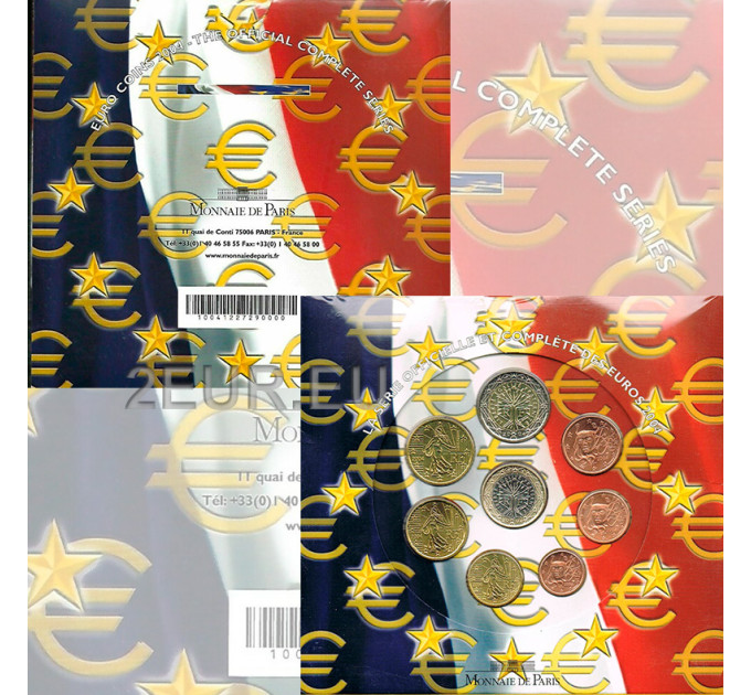 Frankreich BU Set 2004 - Euro-Münzsatz
