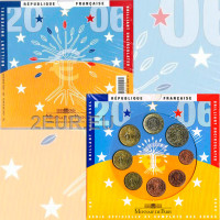 Frankreich BU Set 2006 - Euro-Münzsatz