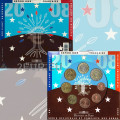 Frankreich BU Set 2008 - Euro-Münzsatz