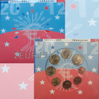 Frankreich BU Set 2012 - Euro-Münzsatz