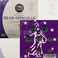 Frankreich BU Set 2015 - Euro-Münzsatz