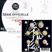 Frankreich BU Set 2016 - Euro-Münzsatz