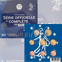 Frankreich BU Set 2018 - Euro-Münzsatz