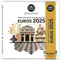 Frankreich BU Set 2025 - Euro-Münzsatz