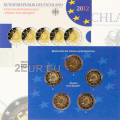 Deutschland 2 Euro PP 2012 – 10 Jahre Euro-Bargeld