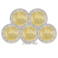 Deutschland 2 euro UNC 2015 - 25 Jahre Deutsche Einheit - ADFGJ