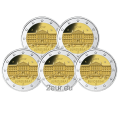 Deutschland 2 euro UNC 2019 - 70 Jahre seit der Verfassung des Bundesrates - Bundesrat - ADFGJ