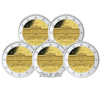 Deutschland 2 euro UNC 2019 - 70 Jahre seit der Verfassung des Bundesrates - Bundesrat - ADFGJ