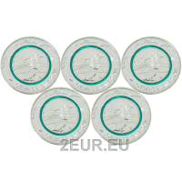 Deutschland 5 euro UNC 2019 – Gemäßigte Zone