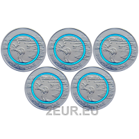 Deutschland 5 euro UNC 2020 - Klimazonen der Erde - Subpolare Zone
