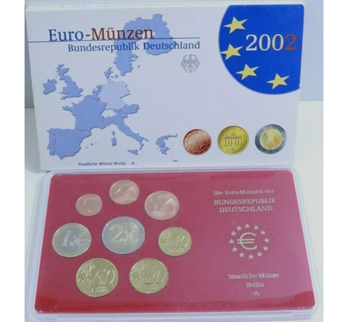 DEUTSCHLAND SET PROOF 2002 - A