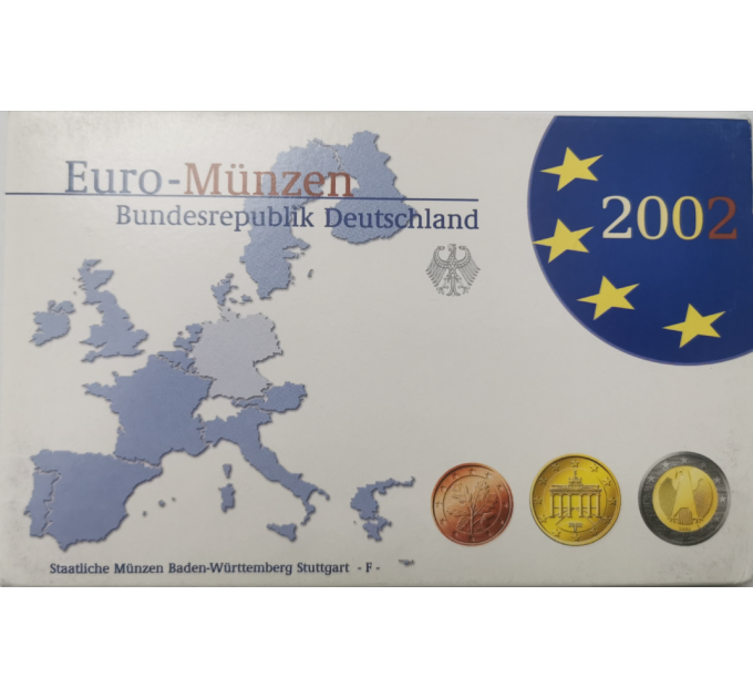 DEUTSCHLAND SET PROOF 2002 - F