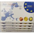 DEUTSCHLAND SET PROOF 2003 - ADFGJ