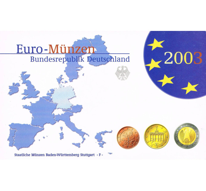 DEUTSCHLAND SET PROOF 2003 - F