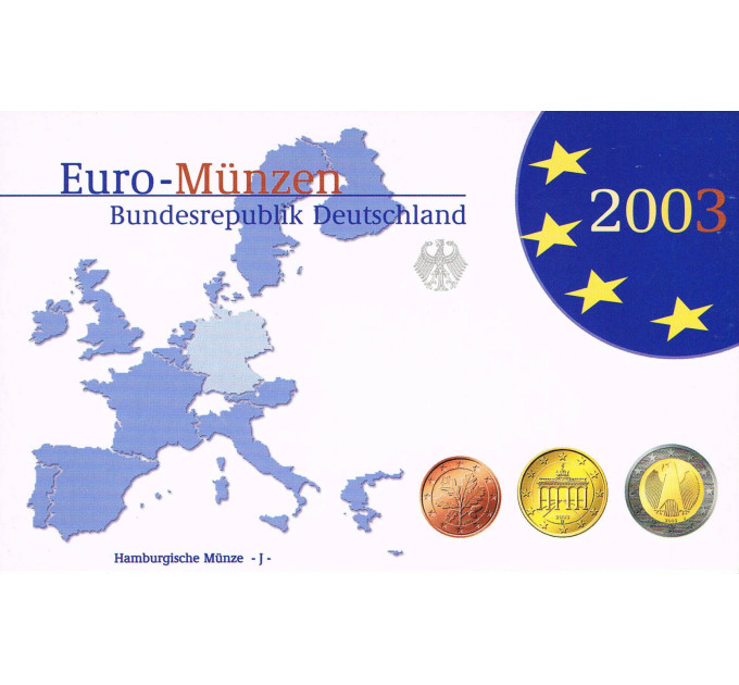 DEUTSCHLAND SET PROOF 2003 - J