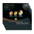 DEUTSCHLAND SET PROOF 2021 - ADFGJ