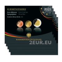 DEUTSCHLAND SET PROOF 2021 - ADFGJ