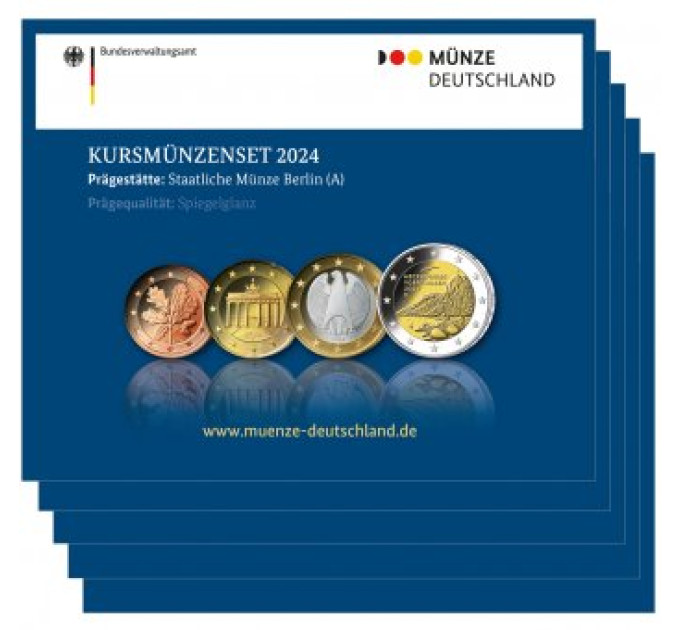 DEUTSCHLAND SET PROOF 2024 - ADFGJ