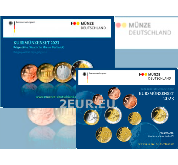 Deutschland 2023 - euro set BU 