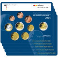 Deutschland euro set BU 2024