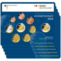 Deutschland euro set BU 2024