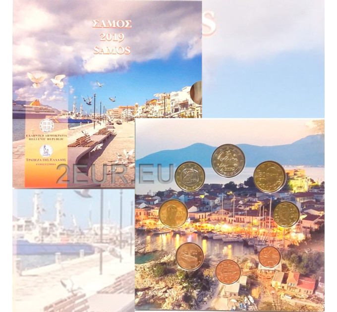 Griechenland euro set BU 2019 - euro set BU - Samos