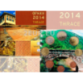 Griechenland euro set BU 2014 - euro set BU - Thrakien