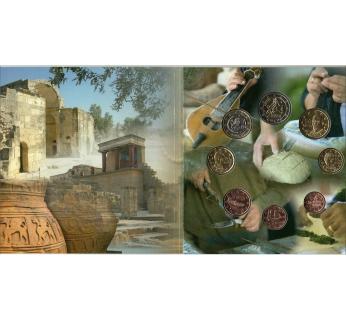 Griechenland euro set BU 2017 - euro set BU - Kreta