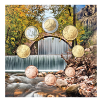 Griechenland euro set BU 2025 - GRIECHISCHER TOURISMUS - THESSALY