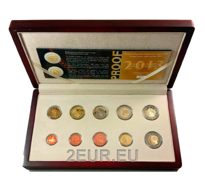 Griechenland 2013 - Euro set proof
