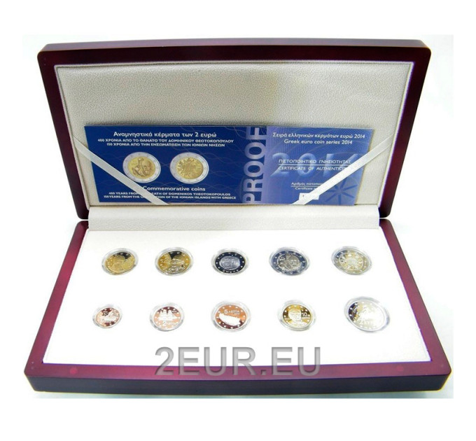 Griechenland 2014 - Euro set proof