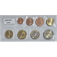 Griechenland euro set UNC 2002  