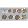 Griechenland euro set UNC 2006