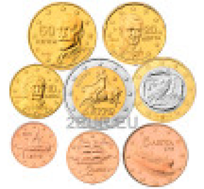 Griechenland euro set UNC 2003