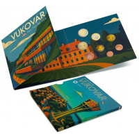 Kroatien euro set BU 2026 - Vukovar