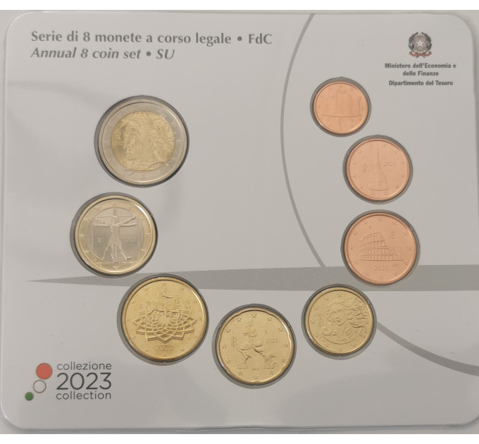 Italien 2023 - Euro Set BU  