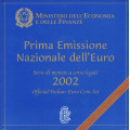 Italien Euro set BU 2002